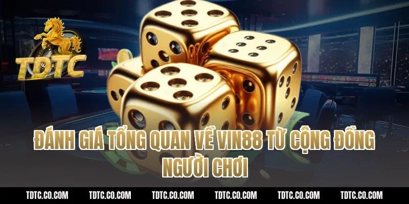 Đánh giá tổng quan về Vin88 từ cộng đồng người chơi