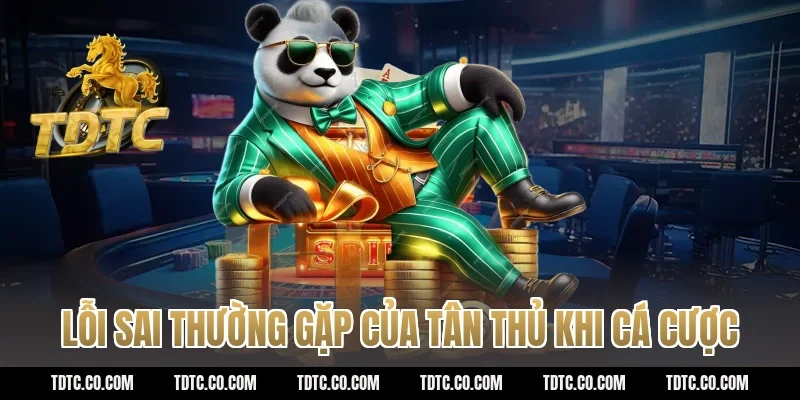 Lỗi Sai Thường Gặp Của Tân Thủ Khi Cá Cược